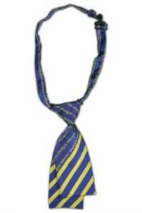 TI0107 contrast color purchase online short style tie stripe activity party ball tie supplier hk